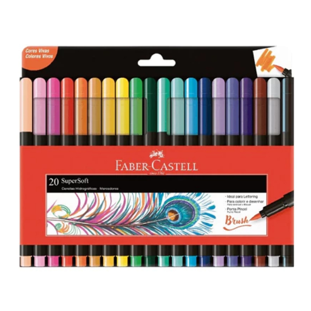 Supersoft Faber Castell Marcadores: Onde Comprar | BuscaProdutos