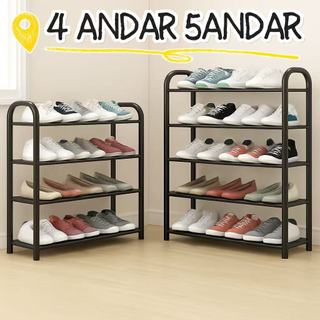 Sapateira 4/5 Andares Organizador de Sapatos Tênis 8/10 Pares Desmontável Multiuso para S…