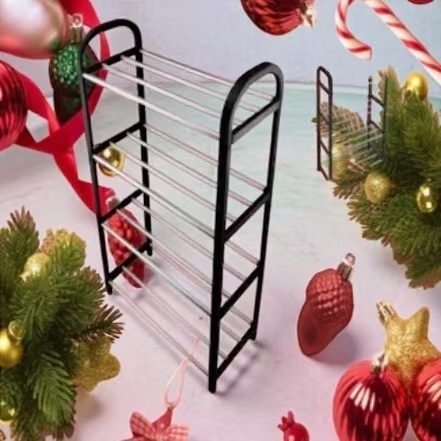 Sapateira 4 ou 5 Andares Multiuso Desmontável Organizadora Multiuso Sapatos Livros Brinquedos