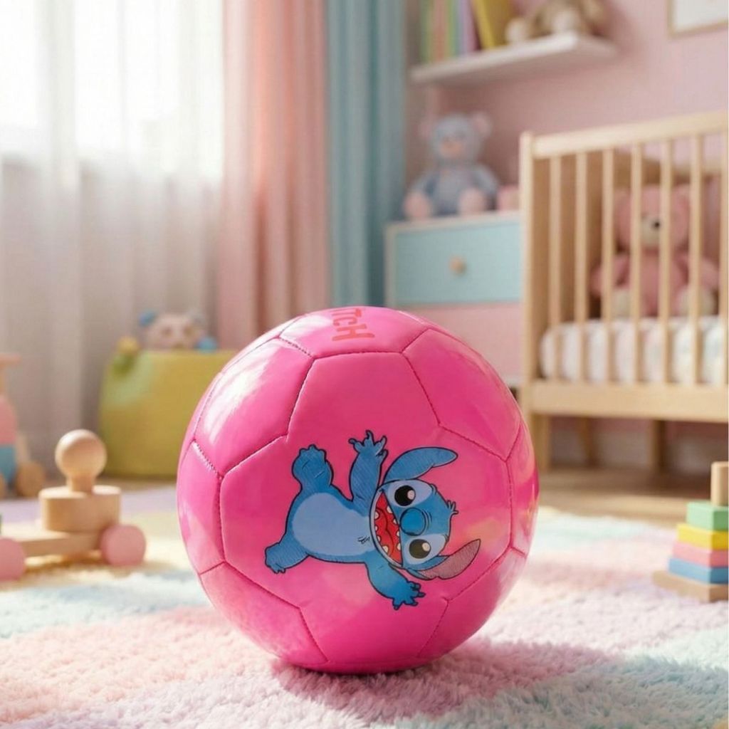 Bola Infantil Stitch Com Estampa Divertida Ideal Para Brincadeiras em Oferta na Shopee