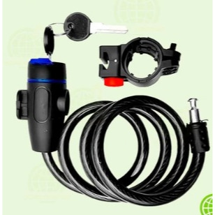 Trava De Bicicleta Corrente Cadeado Moto 1,10 cm 2 chaves  anti-roubo motocicleta em Oferta na Shopee