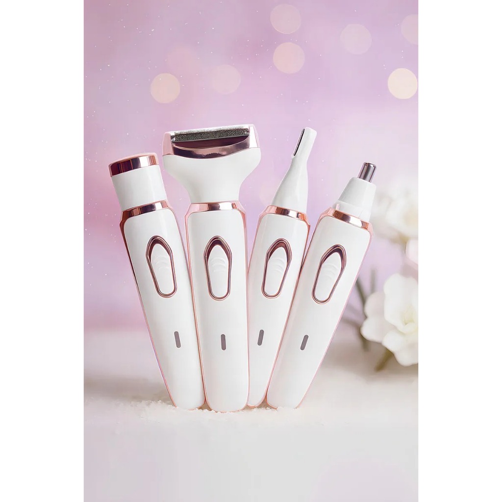 Depilador elétrico feminino 4 em 1  depilador a laser depilador de nariz laser depilação tira pelo caneta depiladora