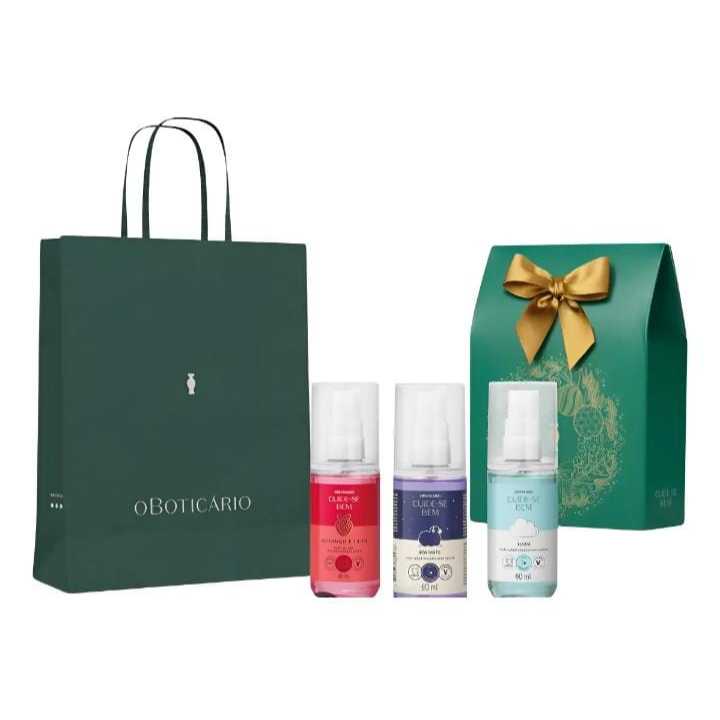 Kit Cuide-se Bem Presente De Natal Mini Splashes(3 Itens) - O Boticário