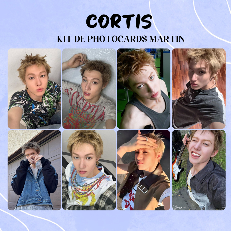 Photocards Cortis frente e verso (FANMADE)