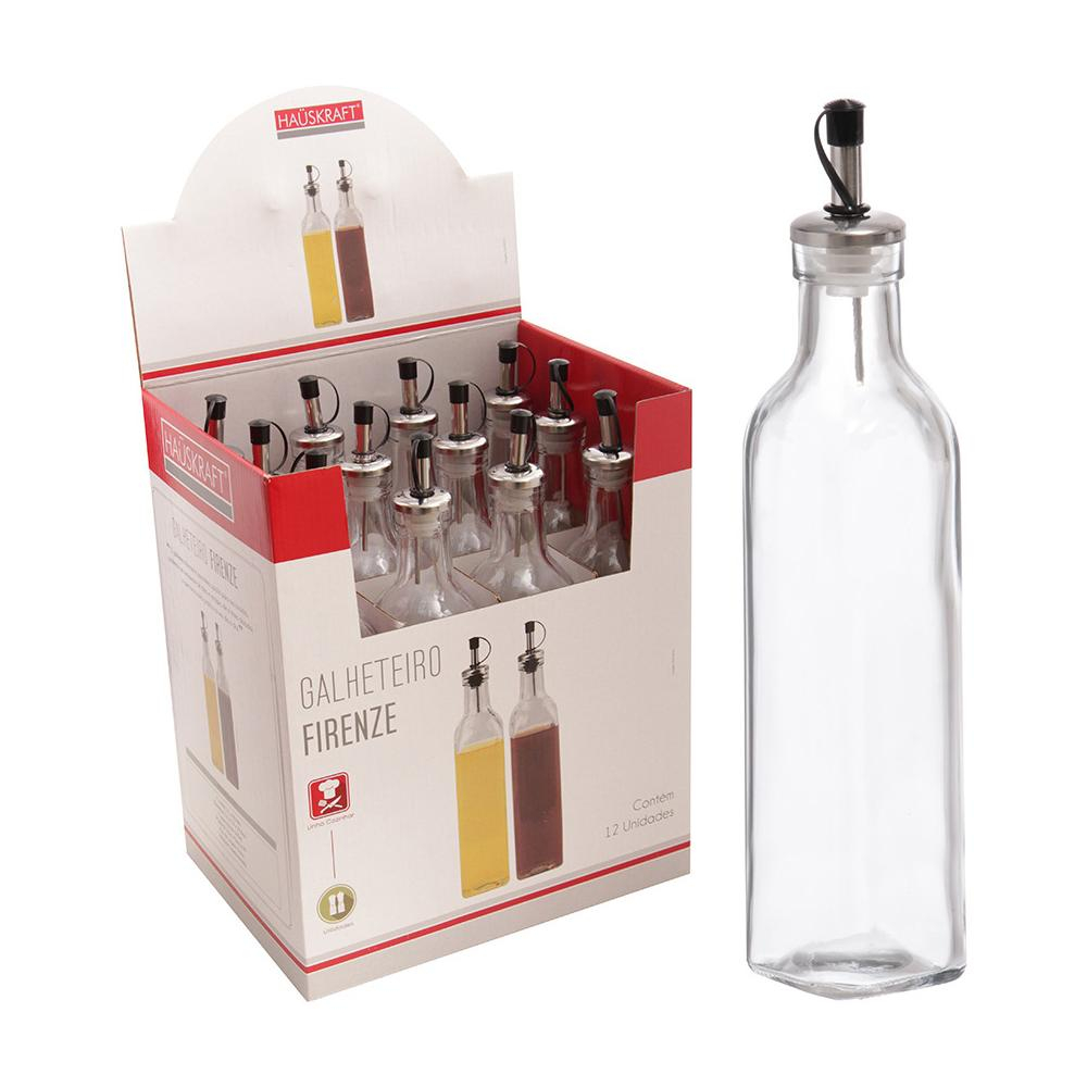 GALHETA DE VIDRO FIRENZE 500ML hauskraft - Azeiteiro
