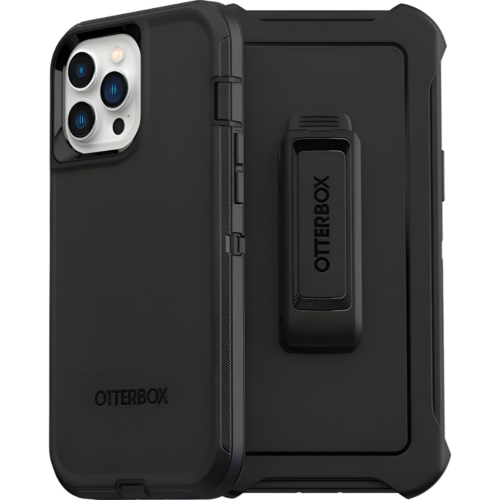 Capa Otterbox Defender Iphone 14 Pro Max Proteção Original Preto Liso