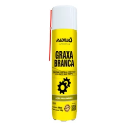 Graxa Branca Aerossol Spray Lubrificante 300ml Radnaq
