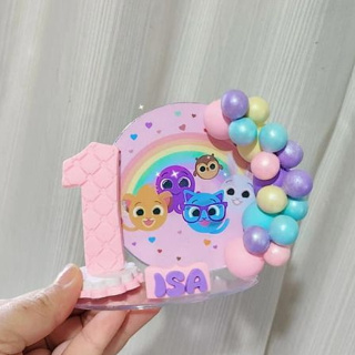 Vela cenario Bolofofo de biscuit - Festa Bolofofo em Oferta na Shopee