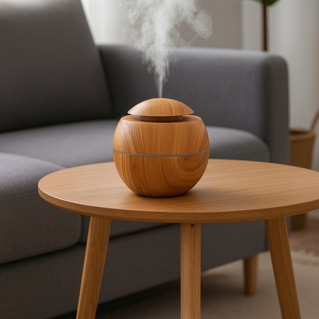 Umidificador em formato de bola com Tecnologia Ultrassônica para Casa e Escritório em Oferta na Shopee