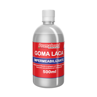 Goma Laca Impermeabilizante Incolor Artesanato 500ml em Oferta na Shopee