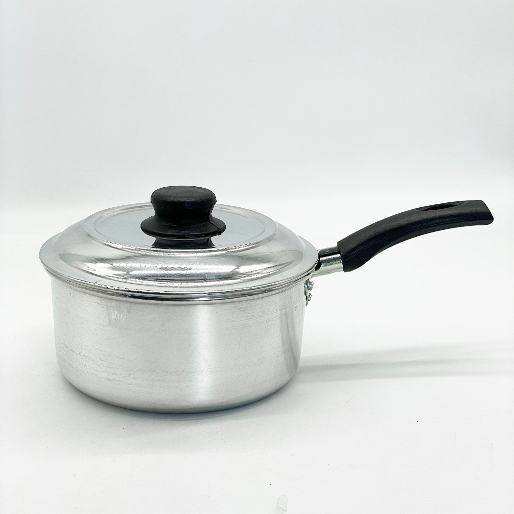 Caçarola de Alumínio Nº 16 | Com Cabo | 1.5L | Polido | Fabricação Própria em Oferta na Shopee