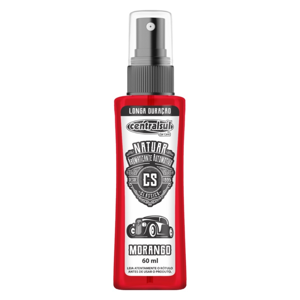 AROMATIZANTE NATUAR MORANGO CENTRALSUL 60ML — imagem 2 de 2