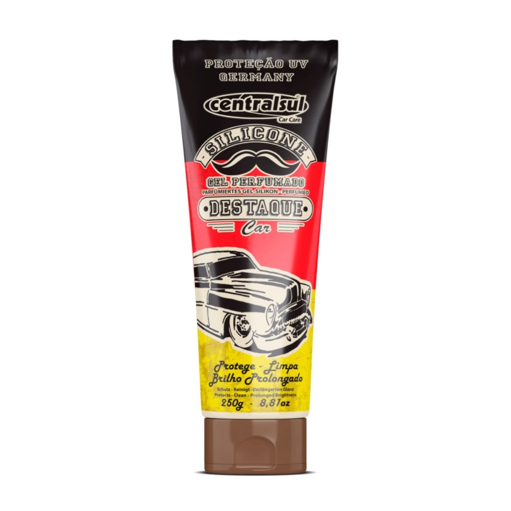 BISNAGA DE SILICONE GEL GERMANY CENTRALSUL 250G — imagem 2 de 2