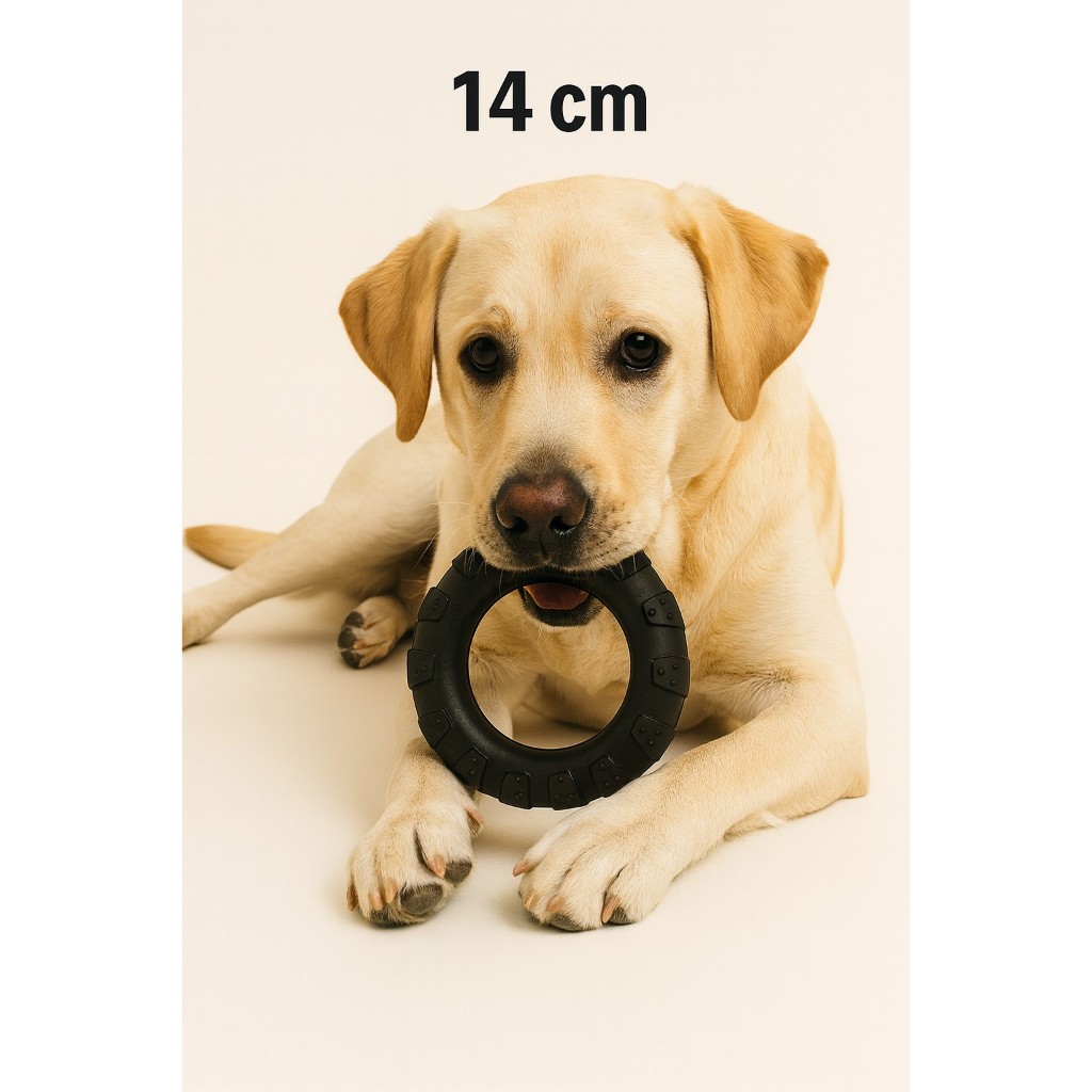 Mordedor Pneu Pet Resistente – Brinquedo de Borracha Para Cachorros Ansiedade e Estresse