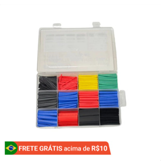 Kit 328/560 Peças Espaguete Isolante Termo Retrátil Colorido Com Estojo-LC em Oferta na Shopee
