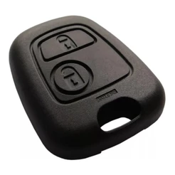 Capa Chave Frontal Peugeot 206 207 Citroen C3 Botão Telecomando