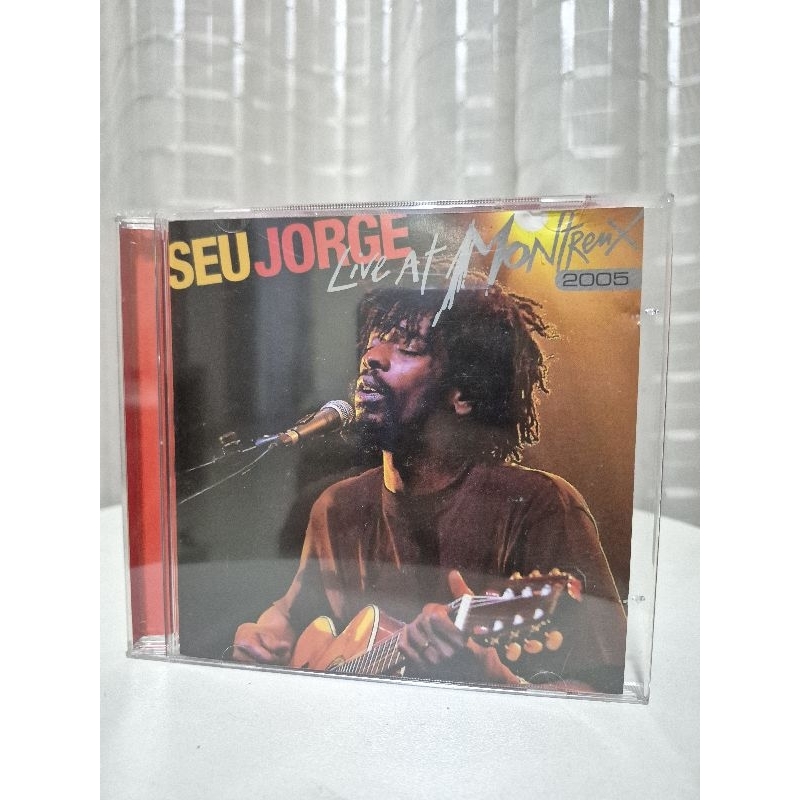 CD original  Seu Jorge - Live At Montreux CD Seu Jorge - Live At Montreux 2005 em ótimo estado