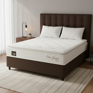 Conjunto Box Casal Hellen Orto Konfort Espuma D33 Pillow Top 138x188x57cm em Oferta na Shopee