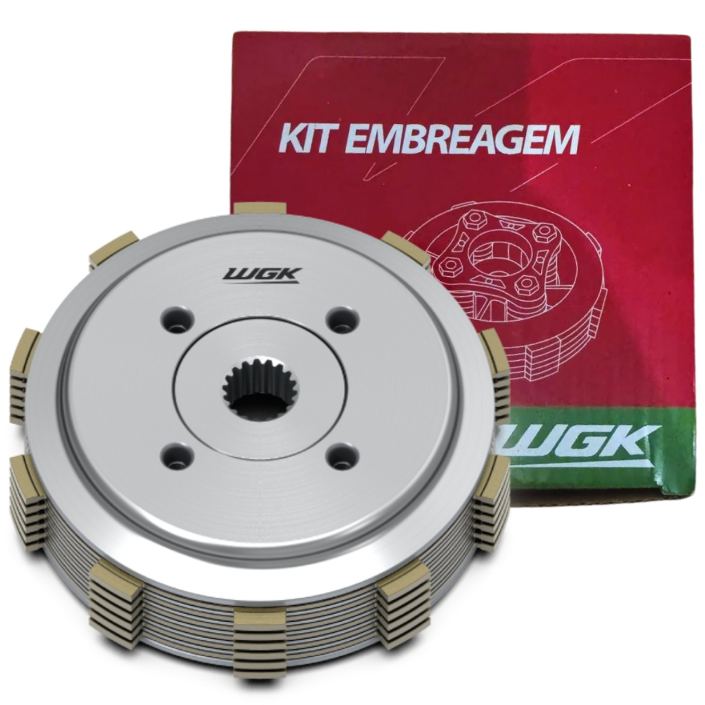Kit Embreagem Cbx250 Twister Xr250 Tornado Wgk 2001 / 2008