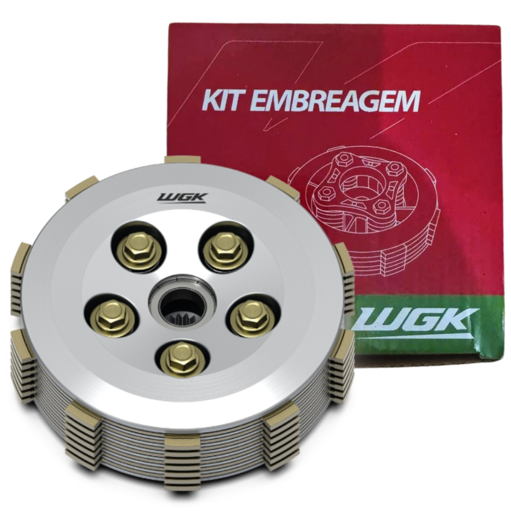 Kit Embreagem Completa Honda Nx400 Falcon Nx 400i Frição Wgk