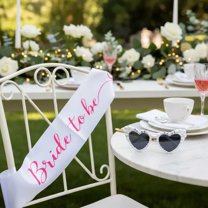 Faixa bride To Be e Óculos Coração Noiva Casamento Despedida De Solteiro Festa Chá de Panela