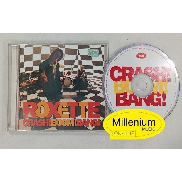 CD Roxette  Crash! Boom! Bang! 1994 Original Gravadora Coleciuonador Ótimo Estado