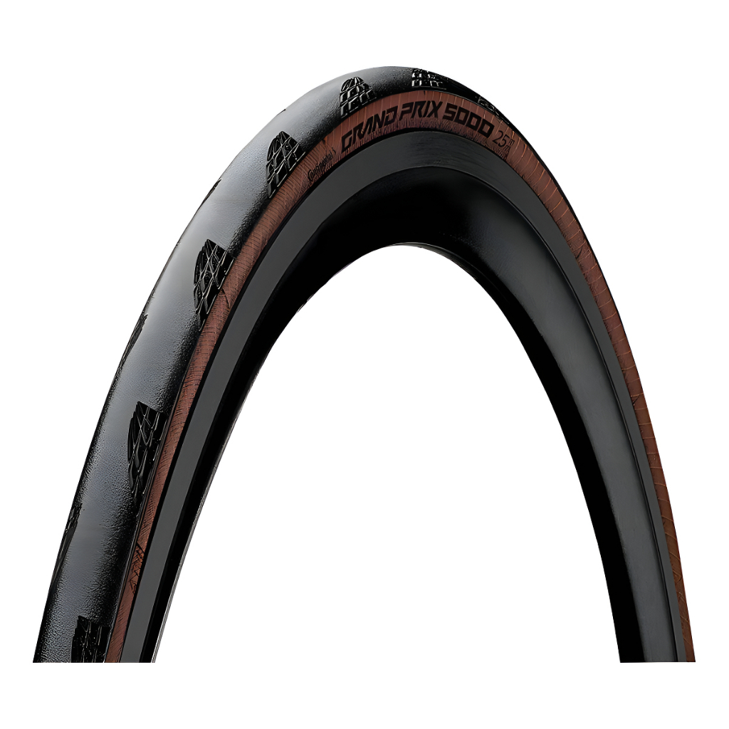 Pneu 700x28 Speed Road Gravel Continental Grand Prix TR 5000 Kevlar Dobravel Bicicleta Bike Marrom