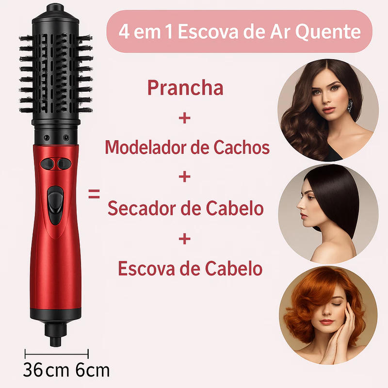 Escova Secadora 3 em 1 Profissional — foto 5