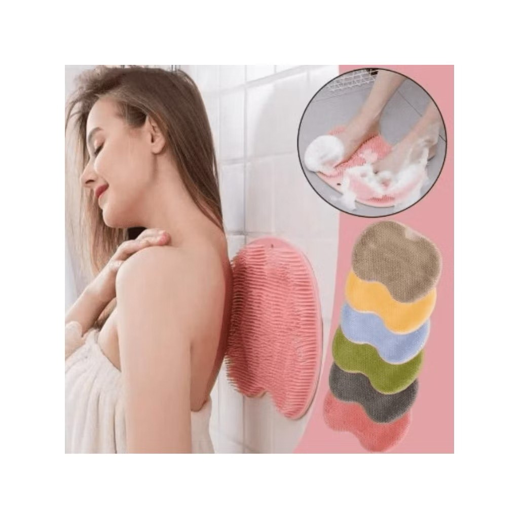 Chuveiro Para Os Pés Escova Massageadora As Costas Limpeza Do Banheiro Banheira Antiderrapante