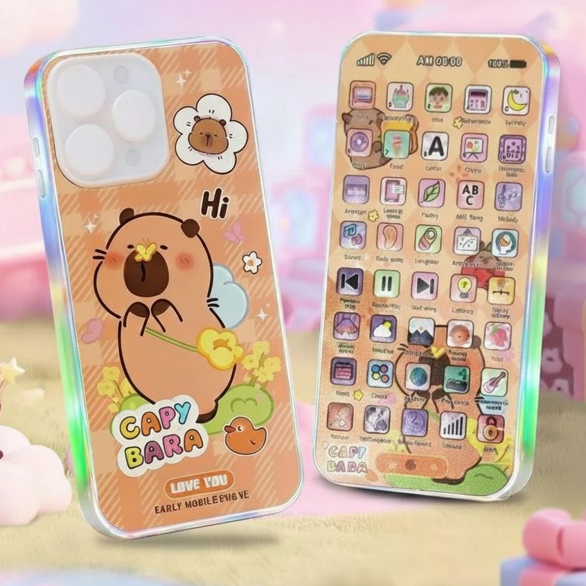 Brinquedo de Celular Infantil Musical aprendizagem oral kids educational toys (Inglês) em Oferta na Shopee