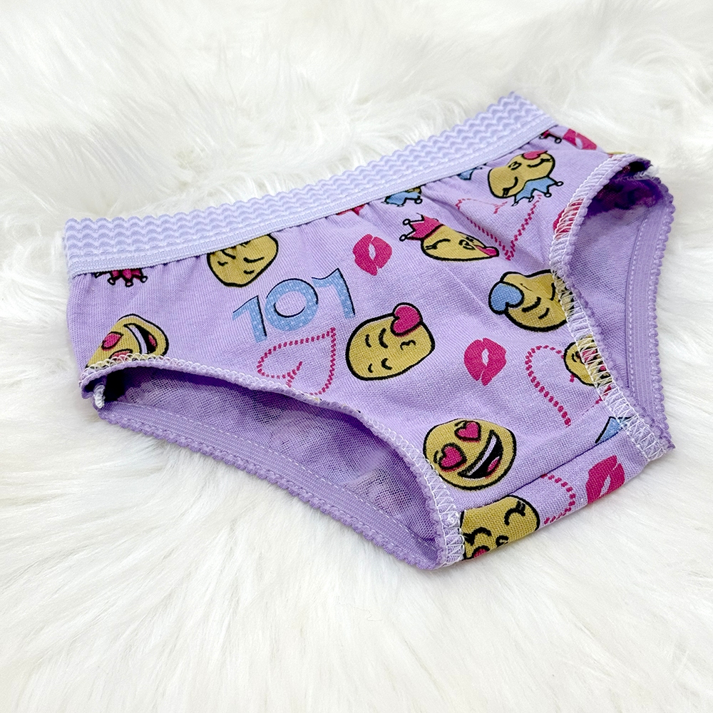 Kit 10 Calcinha Infantil Cós Algodão Estampada Confortável Kits Sortidos Bebê e Criança