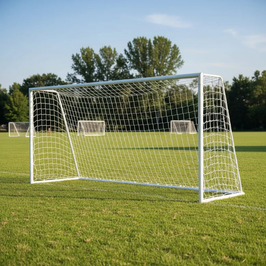 Rede de Gol Trave Futebol Suíço Véu 4 metros Fio Nylon 3