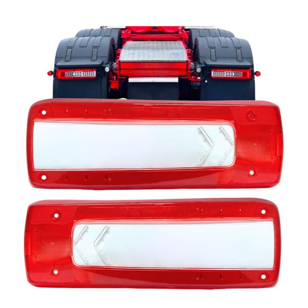 Par Lente Lanterna Traseira Para Caminhão Volvo FH16 VM FM16 Após 2015 em Oferta na Shopee