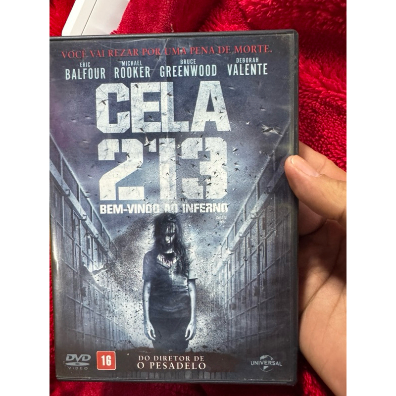 dvd Cela 213 - Bem vindo ao inferno - original - dublado