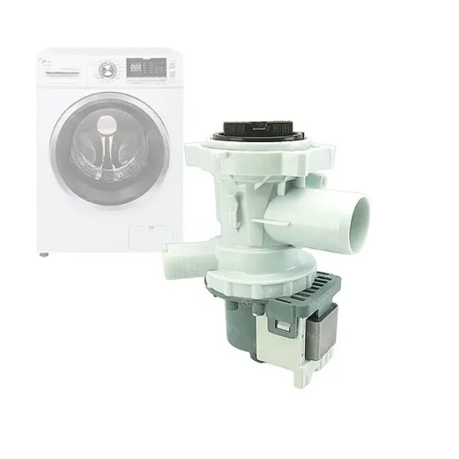 Bomba De Drenagem Da Máquina De Lavar Do Plástico Midea Classe 110v H 41-18 11001011000989