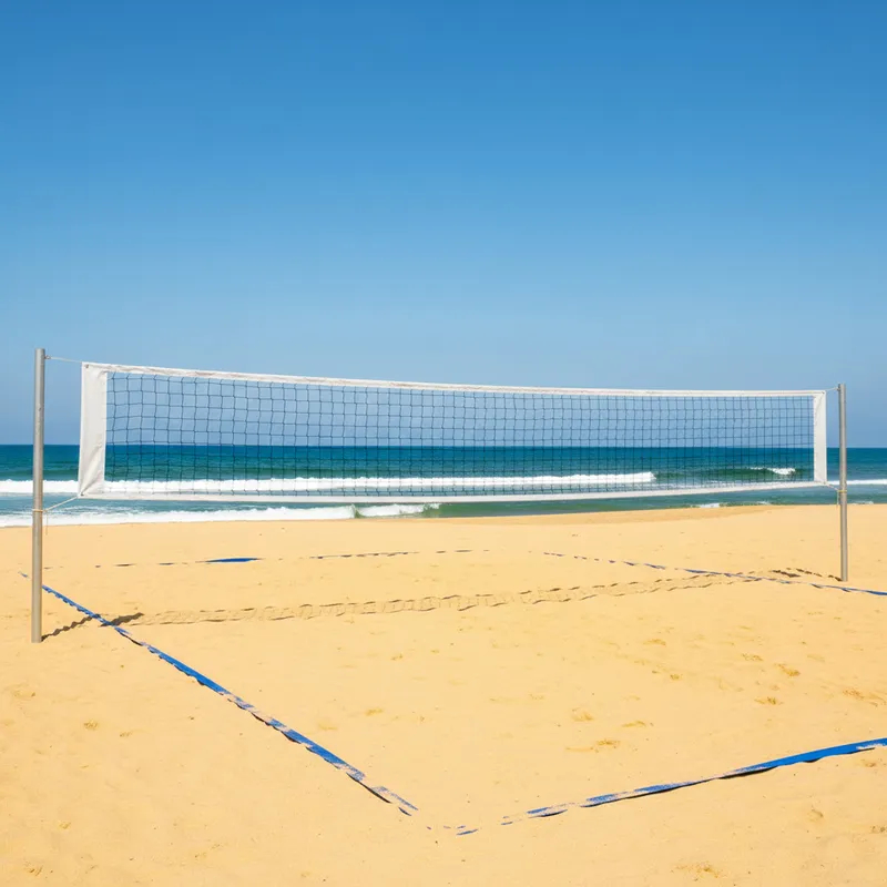 Rede de Vôlei 7m Amadora com 4 Faixas Largas e Proteção UV – Para Quadras e Treinos
