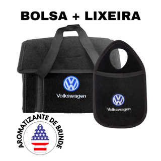 Kit Organização Automotiva: Bolsa de Ferramentas + Lixeira Premium (Aromatizante Brinde) Volkswagen em Oferta na Shopee