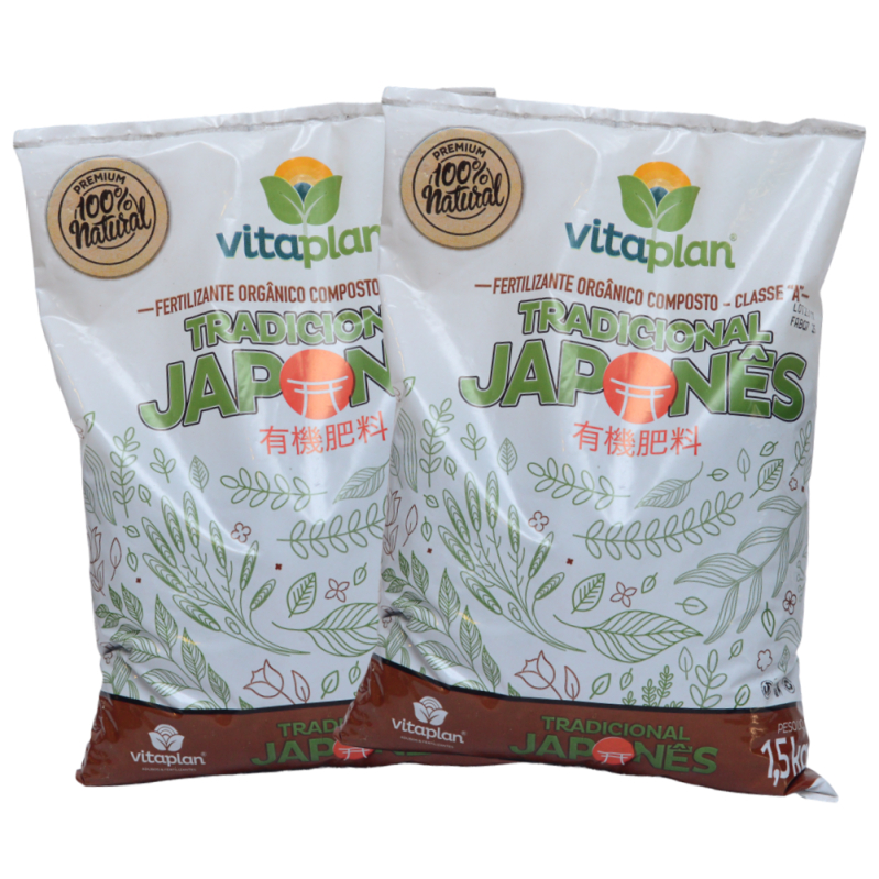 Fertilizante Bokashi Adubo Npk Japonês Sólido Orgânico 1,5kg