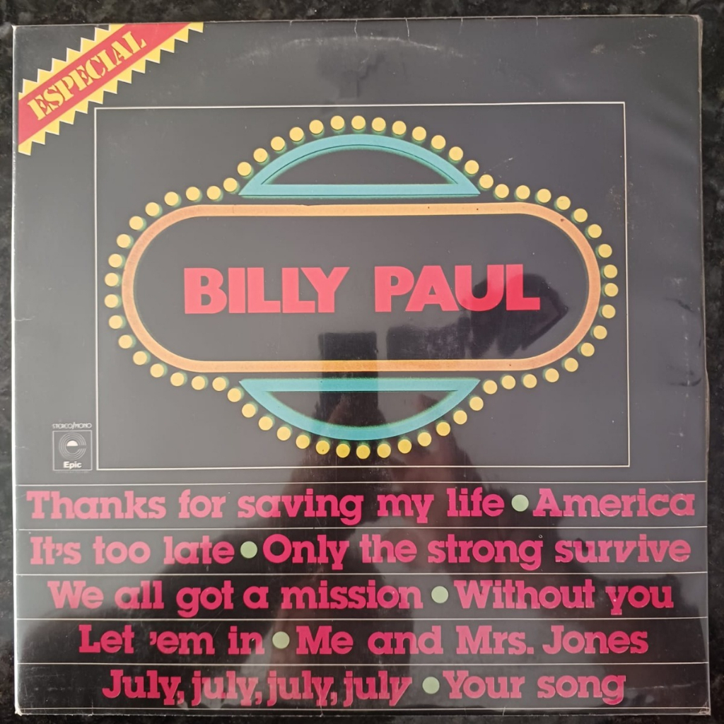 LP Disco Vinil Billy Paul - Especial