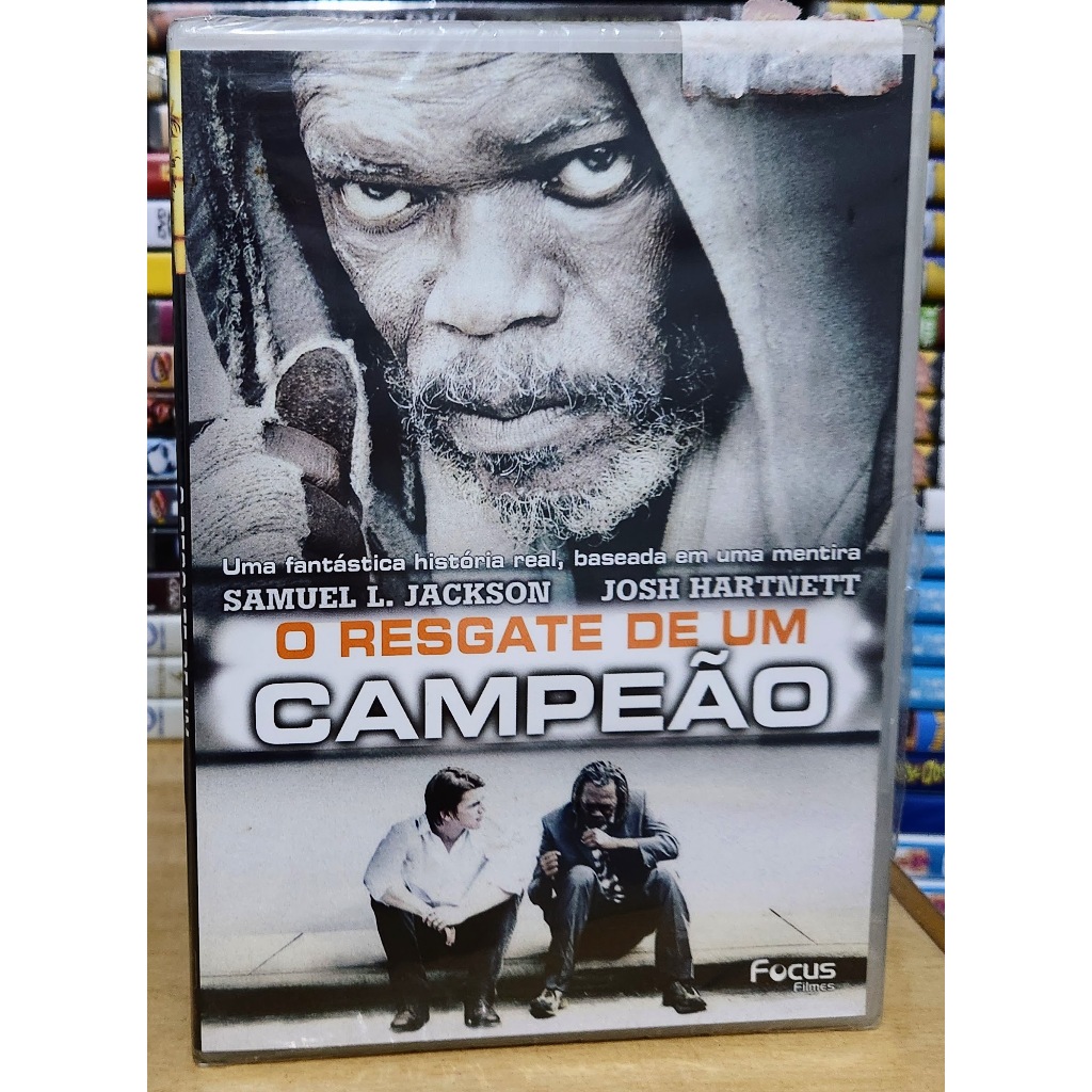 DVD O Resgate De Um Campeão - Samuel L. Jackson (Original Lacrado)