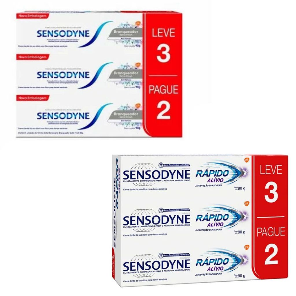 Creme Dental Sensodyne 90g: Onde Comprar | BuscaProdutos
