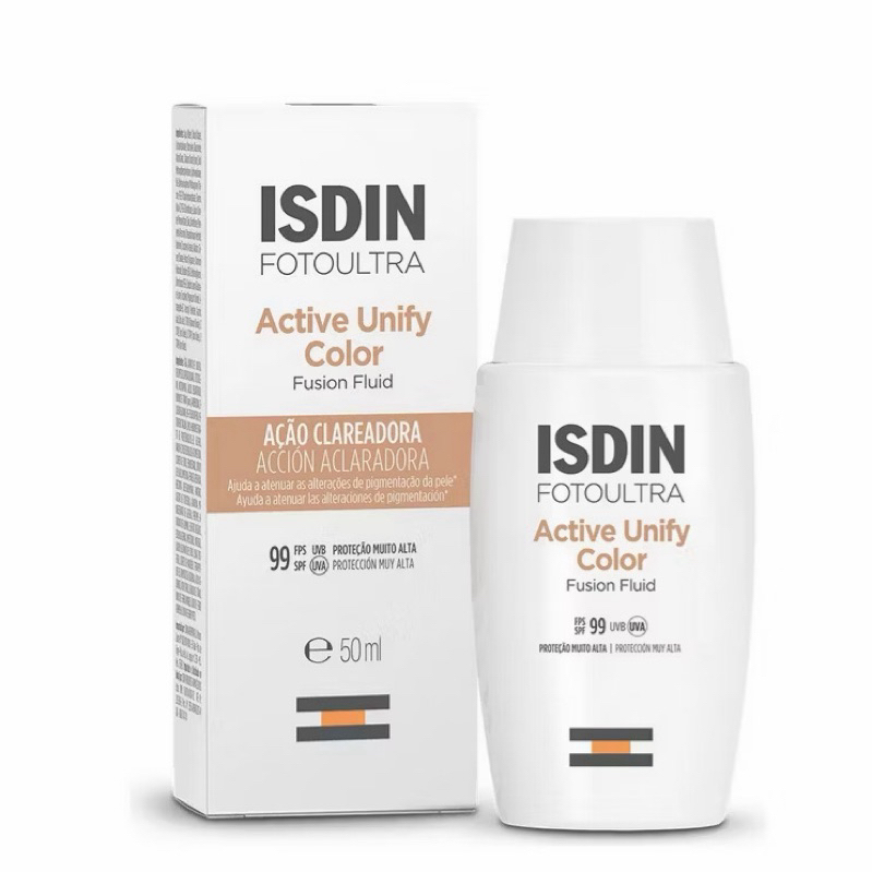 ISDIN Clareador Facial Foto Ultra Active Unify Color FPS 99 - 50ml