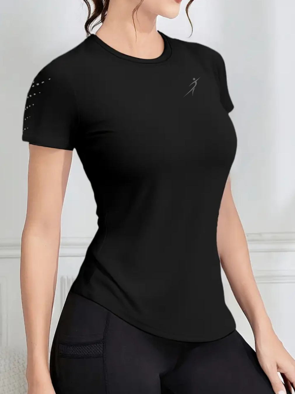 Camiseta Dry Fit Feminina Esportiva Academia Caminhada Corrida Treino Proteção UV Envio Imediato