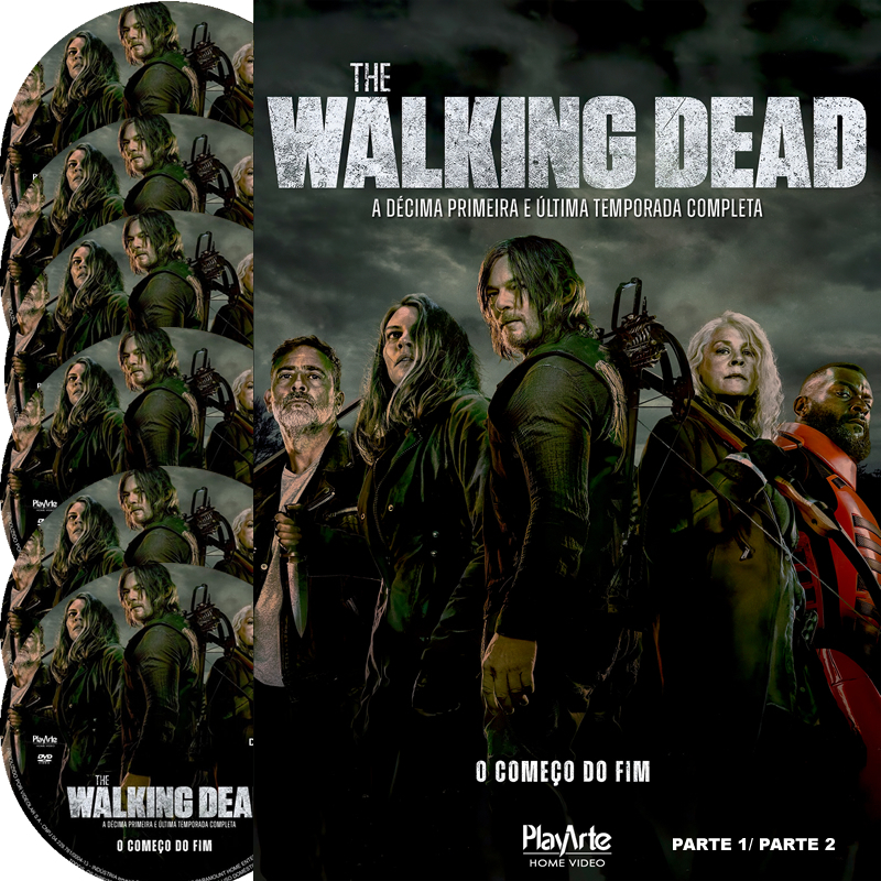 DVD Série The Walking Dead Décima Primeira Temporada Final Seriados