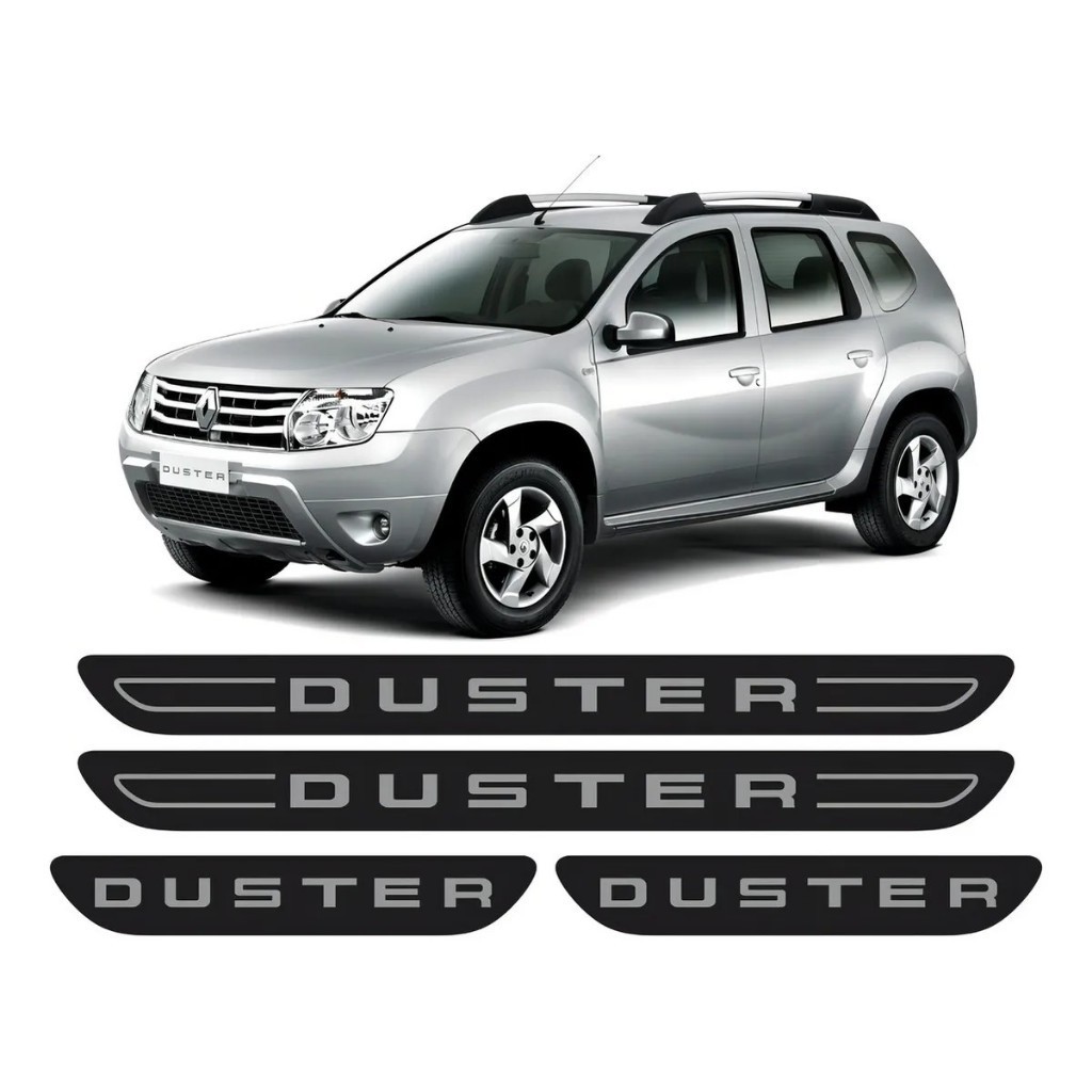 Adesivo Soleira Porta Renault Duster 4und 2012 A 2020 Sol1 em Oferta na Shopee