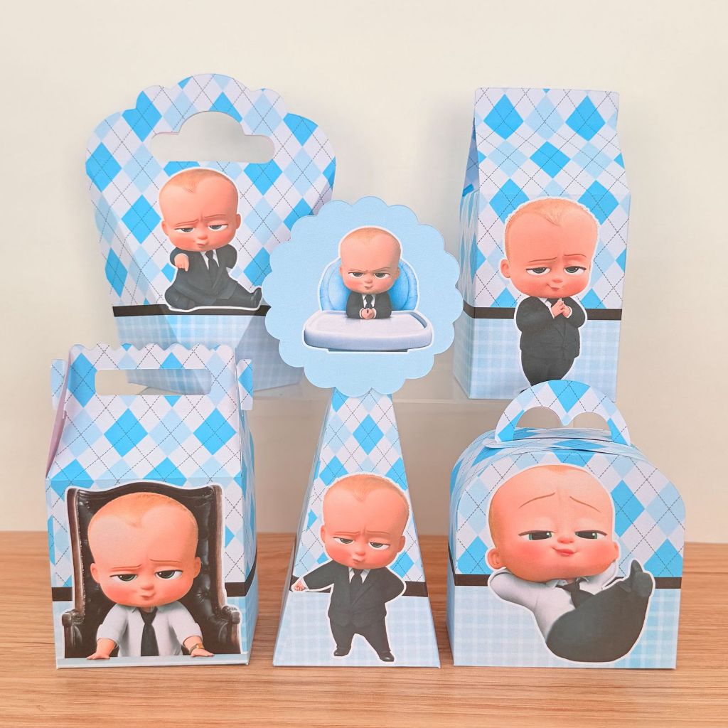 KIT FESTA PRONTA ENTREGA PODEROSO CHEFINHO Personalizado PEGUE E MONTE Lembrancinhas - Caixinhas Personalizadas