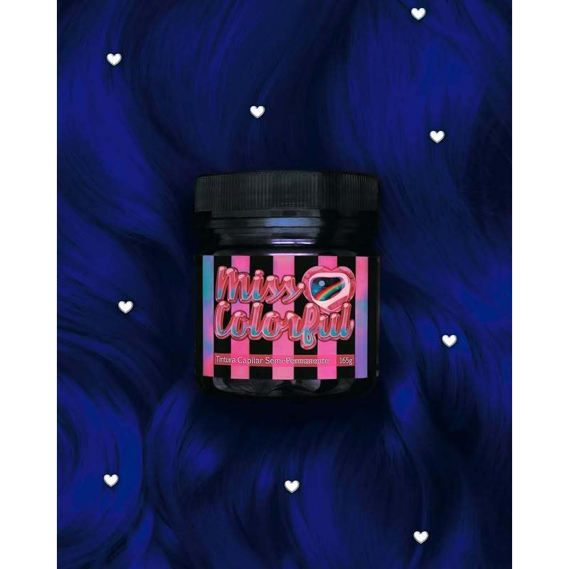 BLUE HONEY - (AZUL INTENSO) - MISS COLORFUL - TINTA CAPILAR SEMI-PERMANENTE