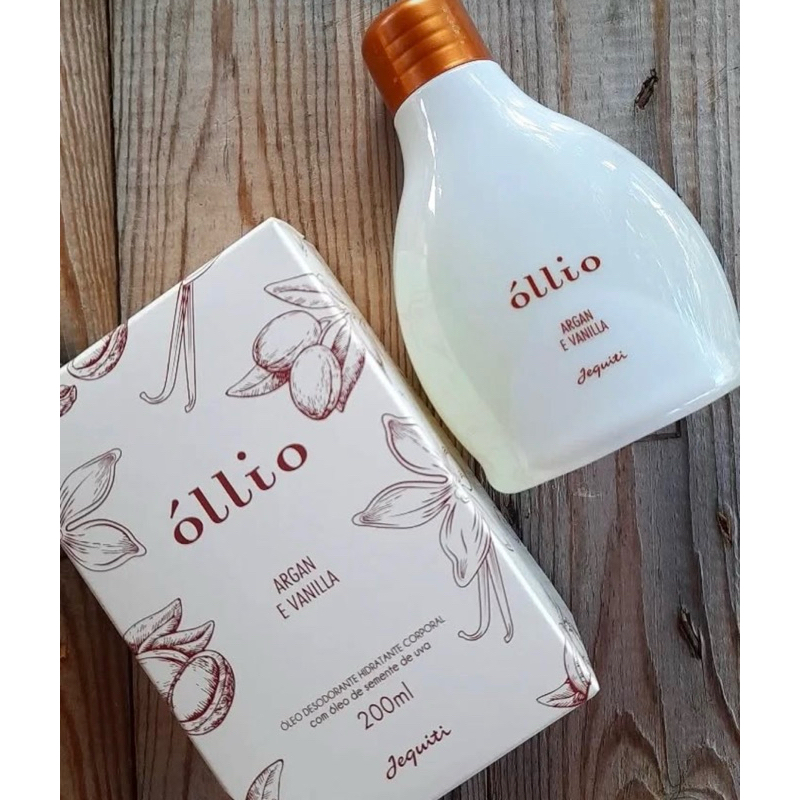 Óleo Hidratante Corporal Jequiti Óllio Argan e Vanilla, 200ml