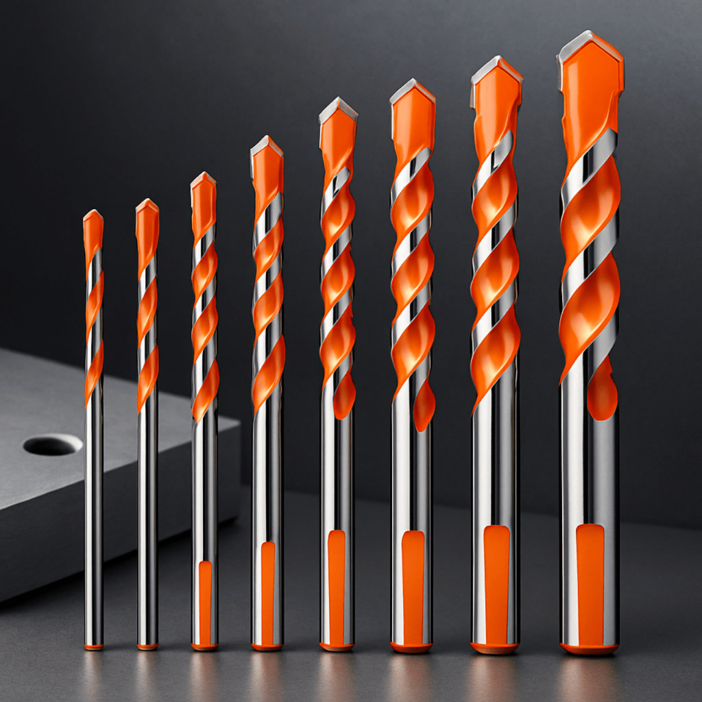 Broca Diamantada De Carboneto Para Furadeira 3/4/5/6/8/10/12mm Tungstênio Escalonada Fura Tudo