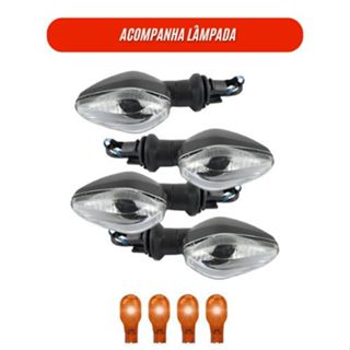 Kit 4 Pisca Seta de Moto Cg Titan Fan Start 125 150 160 2014 a 2025 em Oferta na Shopee